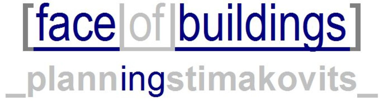 Logo von face of buildings planning stimakovits gmbh.